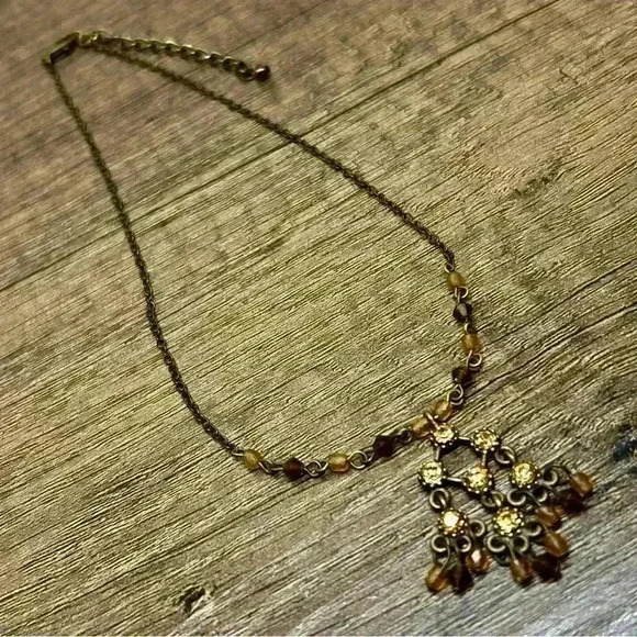 Vintage Beaded Necklace - Picture 1 of 2